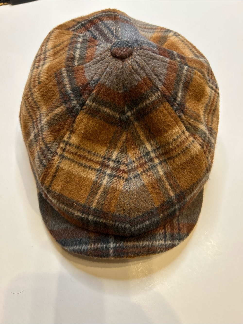 Boston Scally Pumpkin Pie Baker Boy Cap 8 panel New without tag size - Picture 2 of 5